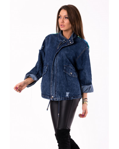 KURTKA - JEANS 46006-1