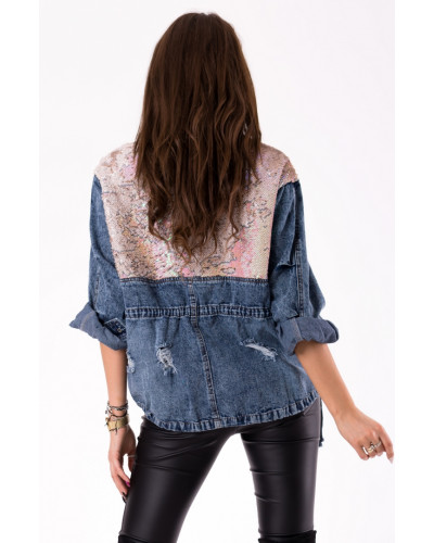 KURTKA - JEANS 46006-2