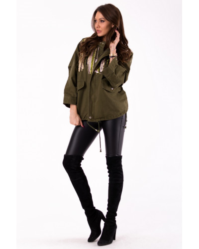 КУРТКА -KHAKI 46005-2