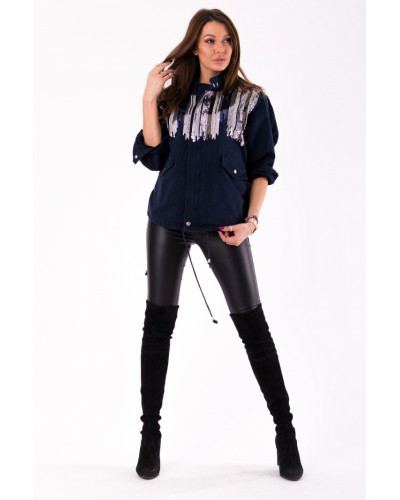 JACKET - NAVY BLUE 46005-1