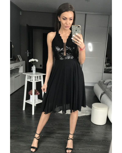 PINK BOOM  DRESS BLACK 44016-2