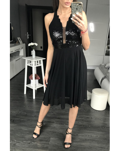 PINK BOOM  SUKIENKA CZARNY 44016-2
