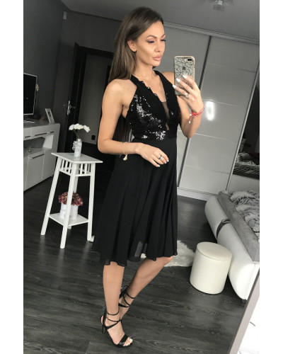 PINK BOOM  DRESS BLACK 44016-2