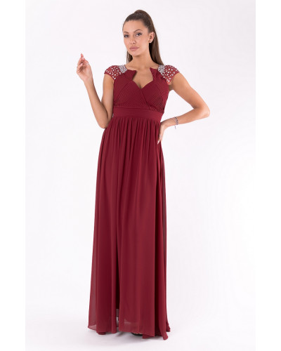 PINK BOOM DRESS EGGPLANT 48032-3
