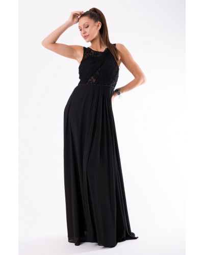 EVA & LOLA DRESS BLACK 44006-1