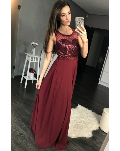 EVA&LOLA SUKIENKA OBERŻYNA 44005-1