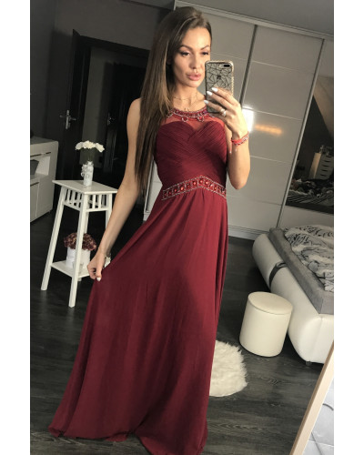EVA&LOLA SUKIENKA OBERŻYNA 44003-4