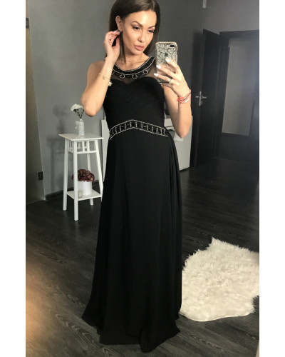 EVA & LOLA ПЛАТЬЕ BLACK 44003-3