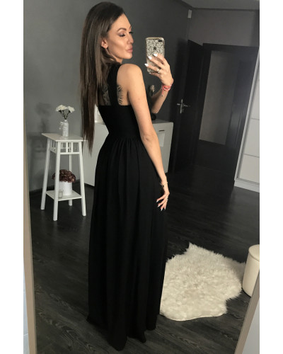 EVA & LOLA ПЛАТЬЕ BLACK 44003-3