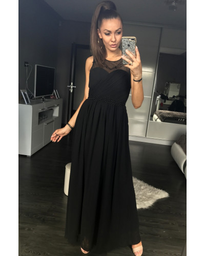 EVA & LOLA ПЛАТЬЕ BLACK 42003-1