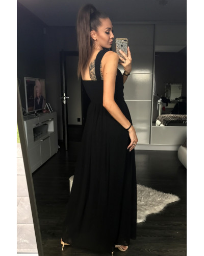 EVA & LOLA DRESS BLACK 42003-1