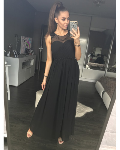 EVA & LOLA ПЛАТЬЕ BLACK 42003-1
