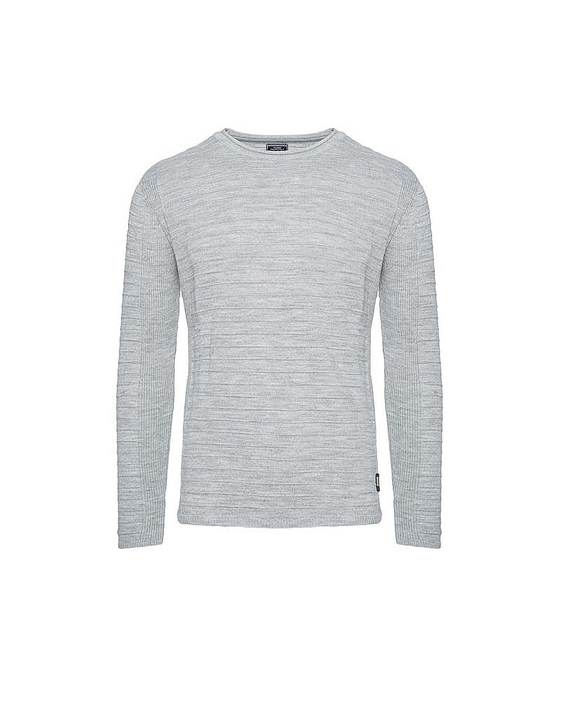 SWETER - SZARY 27005-2
