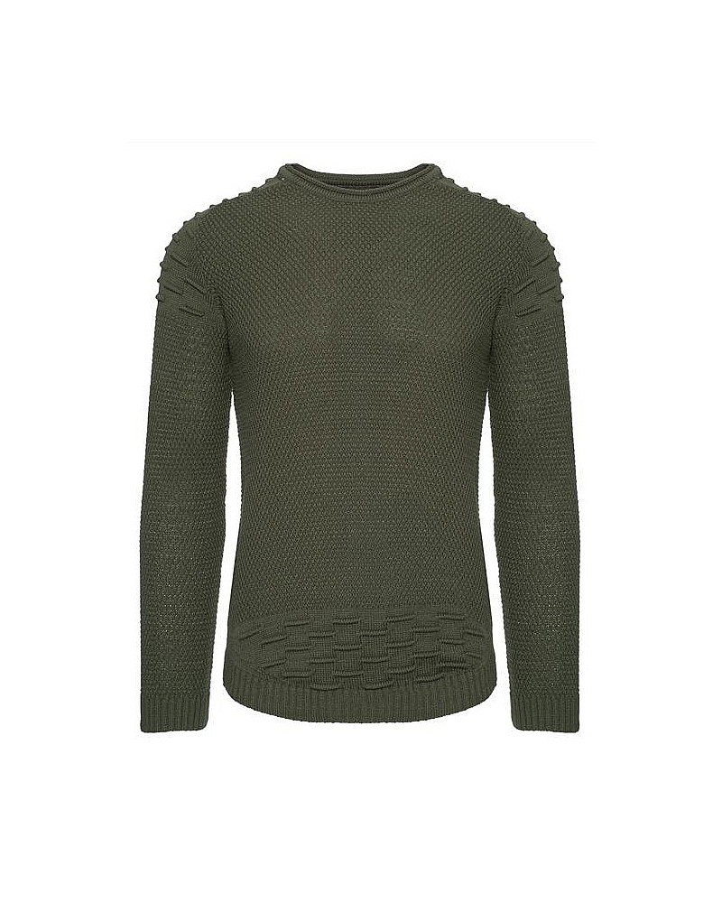 SWETER - KHAKI 27003-2