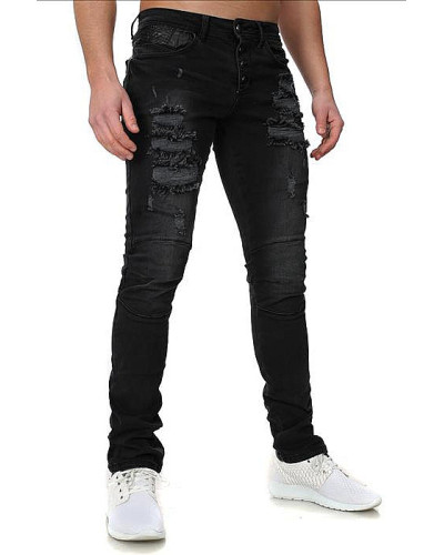 CRSM DESTROYED JEANS FOR MEN - 16001-2