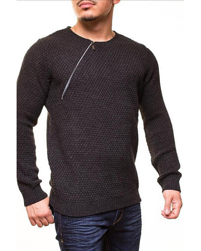 MALE LONG SWEATER CRSM - DARK GRAY 9501-2