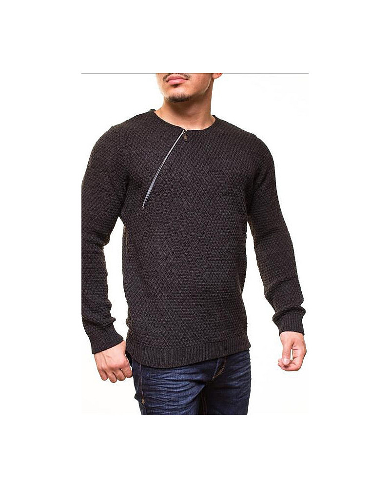 MALE LONG SWEATER CRSM - DARK GRAY 9501-2