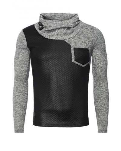 CRM MEN'S BLOUSE - BLACK 7916-2