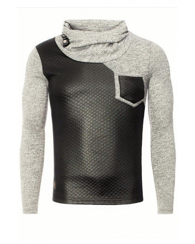 CRM MEN'S BLOUSE - GRAY 7916-1