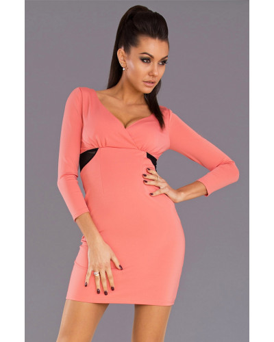 PINK BOOM DRESS - Watermelon 7604-2