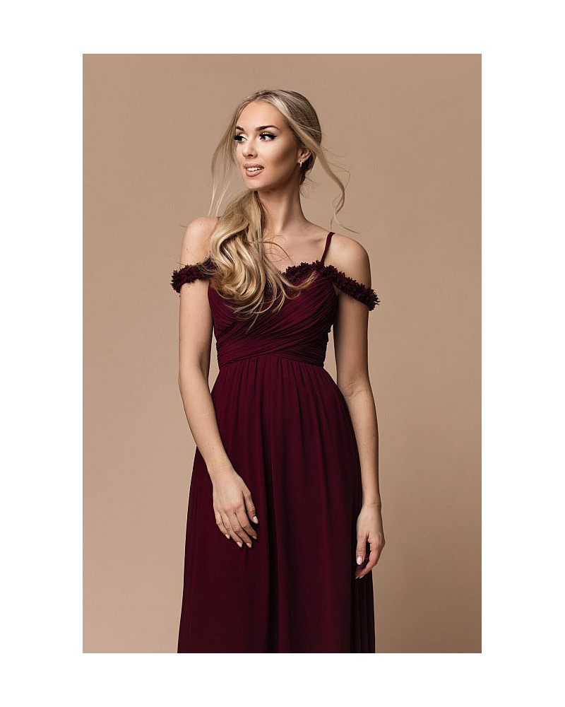 BEATRICE DRESS BORDEUX 77002-4