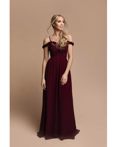 BEATRICE DRESS BORDEUX 77002-4