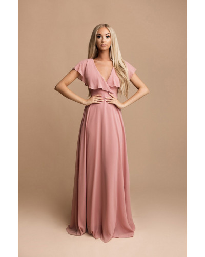 MARTINA DRESS OLD PINK 77001-3