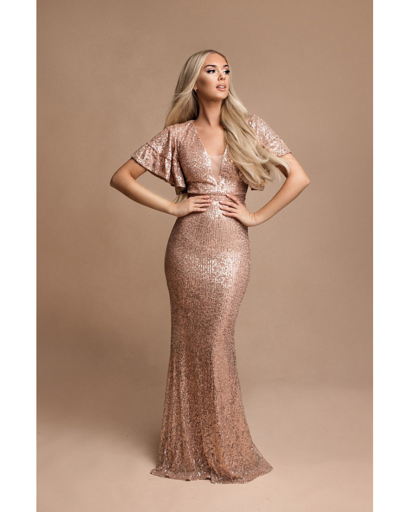 ADRIENNE DRESS GOLDEN YELLOW 76010-1