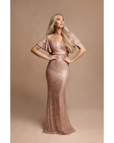 ADRIENNE DRESS GOLDEN YELLOW 76010-1