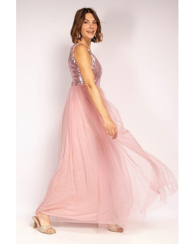 PINK BOOM DRESS PINK 76005-1