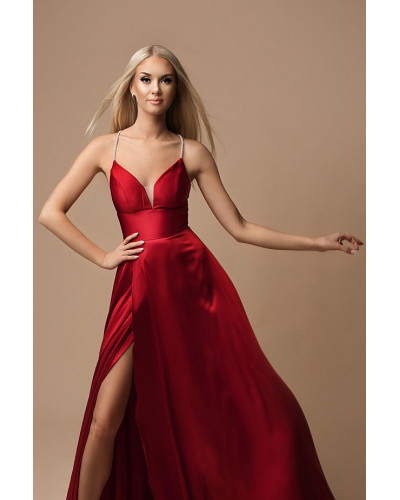 DAPHNE  KLEID CHERRY 74003-1
