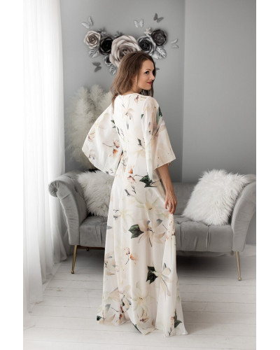 NATALIA FLOWERS ПЛАТЬЕ YELLOW 74001-3