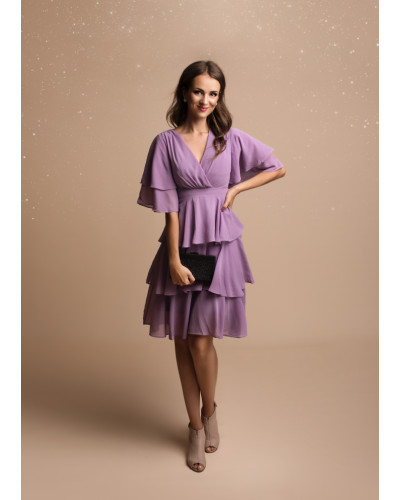 YVETTE ПЛАТЬЕ violet 73005-1