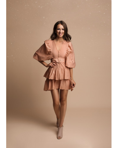 JOCYA KLEID EINZIGARTIGES ROSA 73002-2