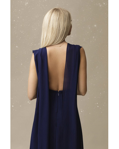 SENAT DELICATE DRESS NAVY BLUE 67002-1