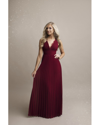 SENAT STYLISH  DRESS BURGUNDY 65004-1