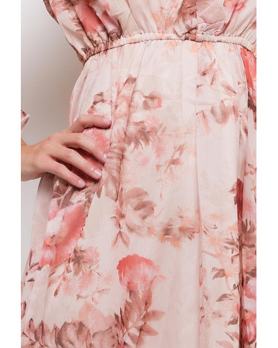 DANITY KLEID dunkel rosa 61003-1