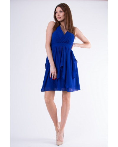 EVA & LOLA DRESS ROYAL BLUE 58005-2