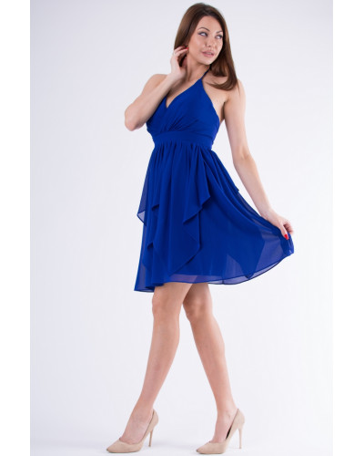EVA & LOLA DRESS ROYAL BLUE 58005-2