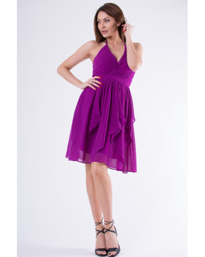 EVA & LOLA DRESS intense violet 58005-1