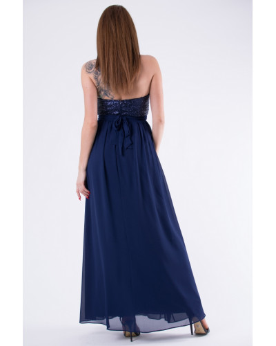 EVA & LOLA DRESS NAVY BLUE 58004-2