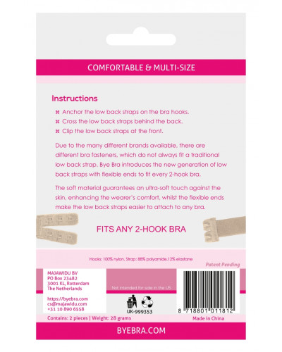 BYE BRA -  BH-Erweiterungen x2 50023-1
