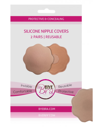 BYE BRA - silicone nipple covers x2 50018-1