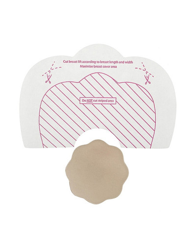 BYE BRA - breast tape and silk covers for F-H warts 3 pieces 50017-3