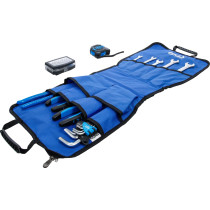 Sac à outils | avec poignée télescopique, mobile | 66 pcs.