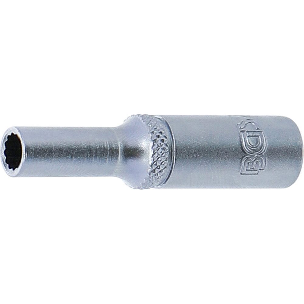 Douille pour clé, douze pans, longue | 6,3 mm (1/4") | 5 mm
