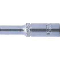 Douille pour clé, douze pans, longue | 6,3 mm (1/4") | 5 mm