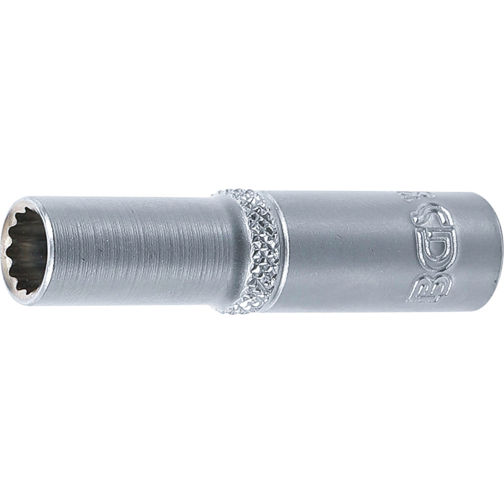 Douille pour clé, douze pans, longue | 6,3 mm (1/4") | 7 mm