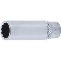 Douille pour clé, douze pans, longue | 6,3 mm (1/4") | 11 mm