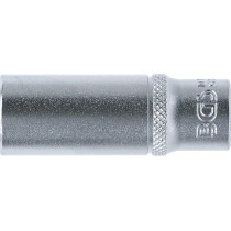 Douille pour clé, douze pans, longue | 6,3 mm (1/4") | 13 mm